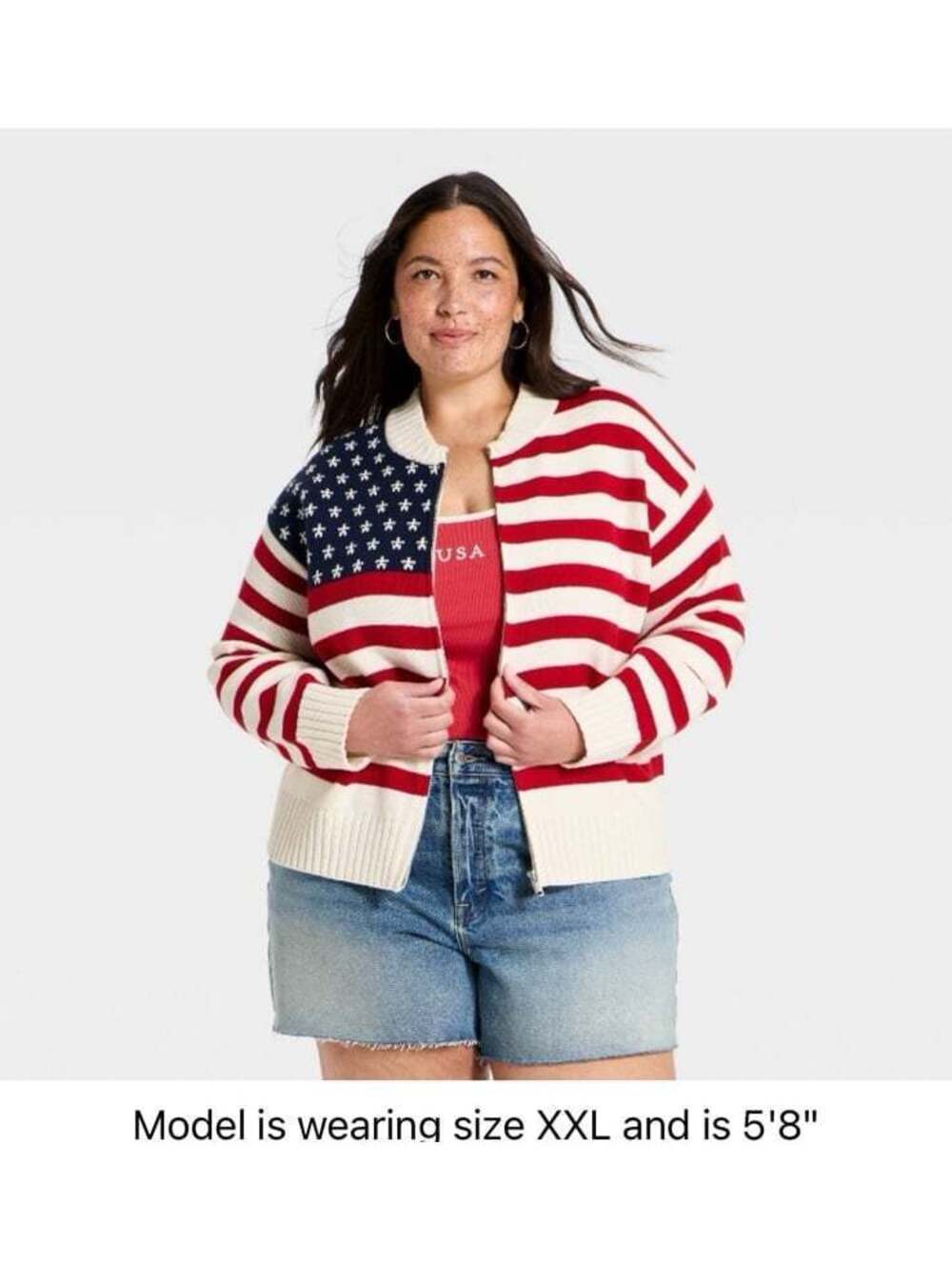 Universal threads Americana cardigan XL